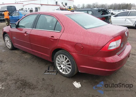 2008 Mercury Milan V6 Premier from USA, damaged, VIN 3MEHM02158R650398